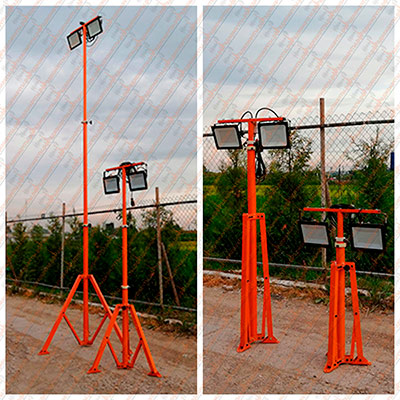 Расширили линейку ручных переносных мачт на триподе