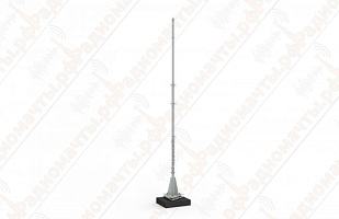 Стальная мачта без оттяжек 4 метра фото на сайте Радиомачты.рф