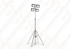 Нержавеющая телескопическая мачта с лебедкой 16 метров фото на сайте Радиомачты.рф