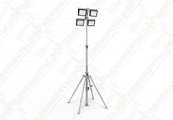 Стальная телескопическая мачта с лебедкой 9 метров фото на сайте Радиомачты.рф