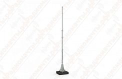 Нержавеющая мачта без оттяжек 12 метров МБН-12 фото на сайте Радиомачты.рф